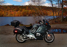 2004 BMW R1150RT, Harriman State Park, NY, Fall 2011